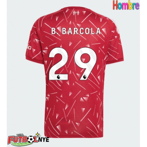 Camiseta Liverpool Bradley Barcola #29 Primera Equipación 2026-27 manga corta